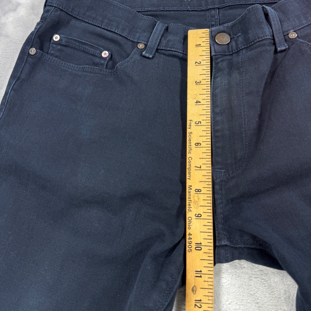 MOTT‎ & BOW Slim Mercer Skinny Navy Jeans Mens 34x32 Stretch Denim Pants - Picture 8 of 11